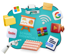 Цифровая база для школьника - КИБЕРшкола программирования для детей, компьютерные курсы для школьников, начинающих и подростков - KIBERone г. Новосибирск