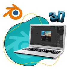 Blender - КИБЕРшкола программирования для детей, компьютерные курсы для школьников, начинающих и подростков - KIBERone г. Новосибирск