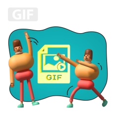 Gif-анимация - КИБЕРшкола программирования для детей, компьютерные курсы для школьников, начинающих и подростков - KIBERone г. Новосибирск