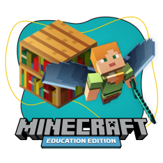 Minecraft Education - КИБЕРшкола программирования для детей, компьютерные курсы для школьников, начинающих и подростков - KIBERone г. Новосибирск
