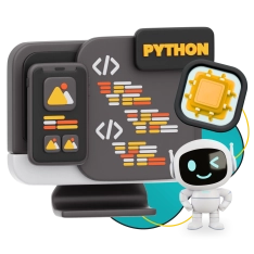 Мой первый сайт с мозгами: Python + AI - КИБЕРшкола программирования для детей, компьютерные курсы для школьников, начинающих и подростков - KIBERone г. Новосибирск