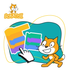 Scratch. Продвинутый уровень – создаём игры, как маленькие разработчики! - КИБЕРшкола программирования для детей, компьютерные курсы для школьников, начинающих и подростков - KIBERone г. Новосибирск