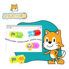 Scratch JR. Основы программирования  - КИБЕРшкола программирования для детей, компьютерные курсы для школьников, начинающих и подростков - KIBERone г. Новосибирск