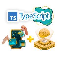 TypeScript + AI: создаём умные веб-приложения - КИБЕРшкола программирования для детей, компьютерные курсы для школьников, начинающих и подростков - KIBERone г. Новосибирск