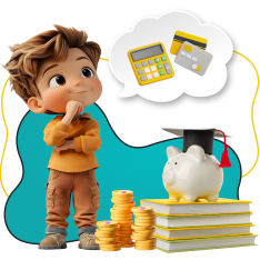 Финансовый интеллект вместе KIBERone - КИБЕРшкола программирования для детей, компьютерные курсы для школьников, начинающих и подростков - KIBERone г. Новосибирск