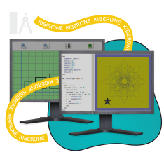 Исполнители чертежник и черепашка - КИБЕРшкола программирования для детей, компьютерные курсы для школьников, начинающих и подростков - KIBERone г. Новосибирск