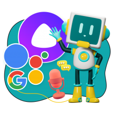 Голосовой помощник Алиса - КИБЕРшкола программирования для детей, компьютерные курсы для школьников, начинающих и подростков - KIBERone г. Новосибирск