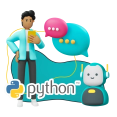 Умный чат-бот на Python на Telegram - КИБЕРшкола программирования для детей, компьютерные курсы для школьников, начинающих и подростков - KIBERone г. Новосибирск