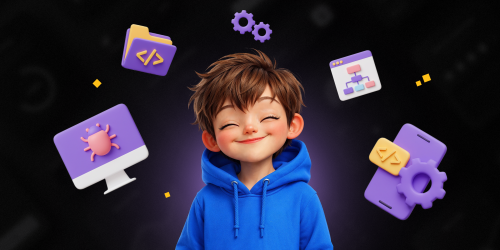 Идеальный сайт с нуля: код, дизайн и AI-помощник - КИБЕРшкола программирования для детей, компьютерные курсы для школьников, начинающих и подростков - KIBERone г. Новосибирск